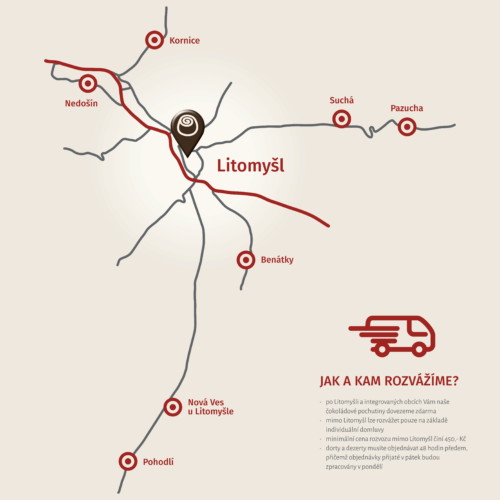 Mapa Chocco Caffe